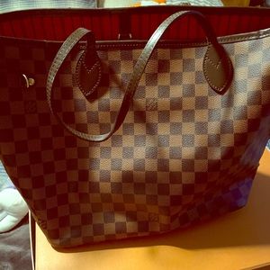 Louis Vuitton Damier Ebene neverfull MM